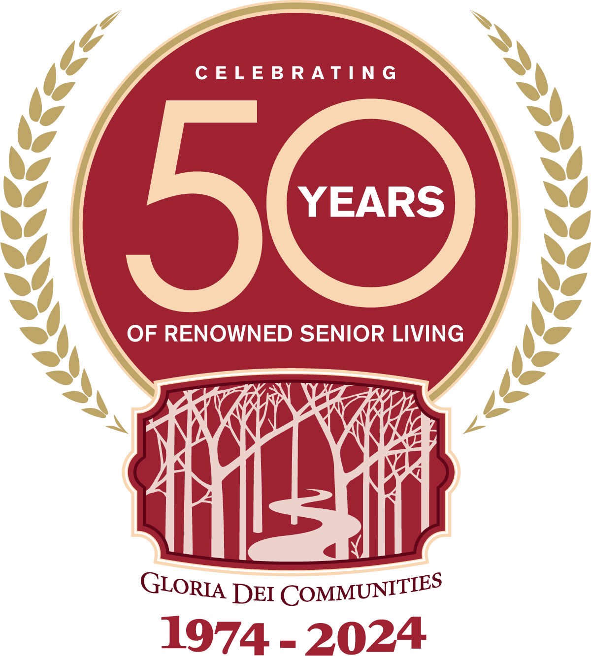 50 Years Badge